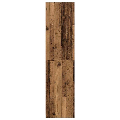 Armadio Legno Antico 100x50x200 cm in Legno Multistrato - homemem39