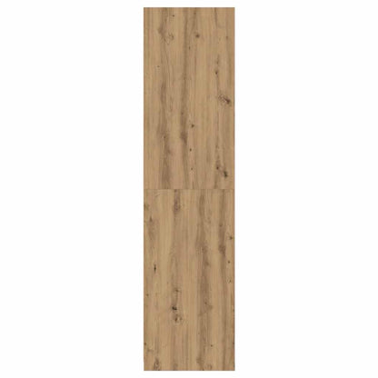 Armadio Rovere Artigianale 100x50x200 cm in Legno Multistrato - homemem39
