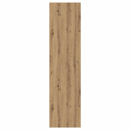 Armadio Rovere Artigianale 100x50x200 cm in Legno Multistrato - homemem39