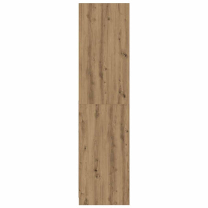 Armadio Rovere Artigianale 50x50x200 cm in Legno Multistrato - homemem39