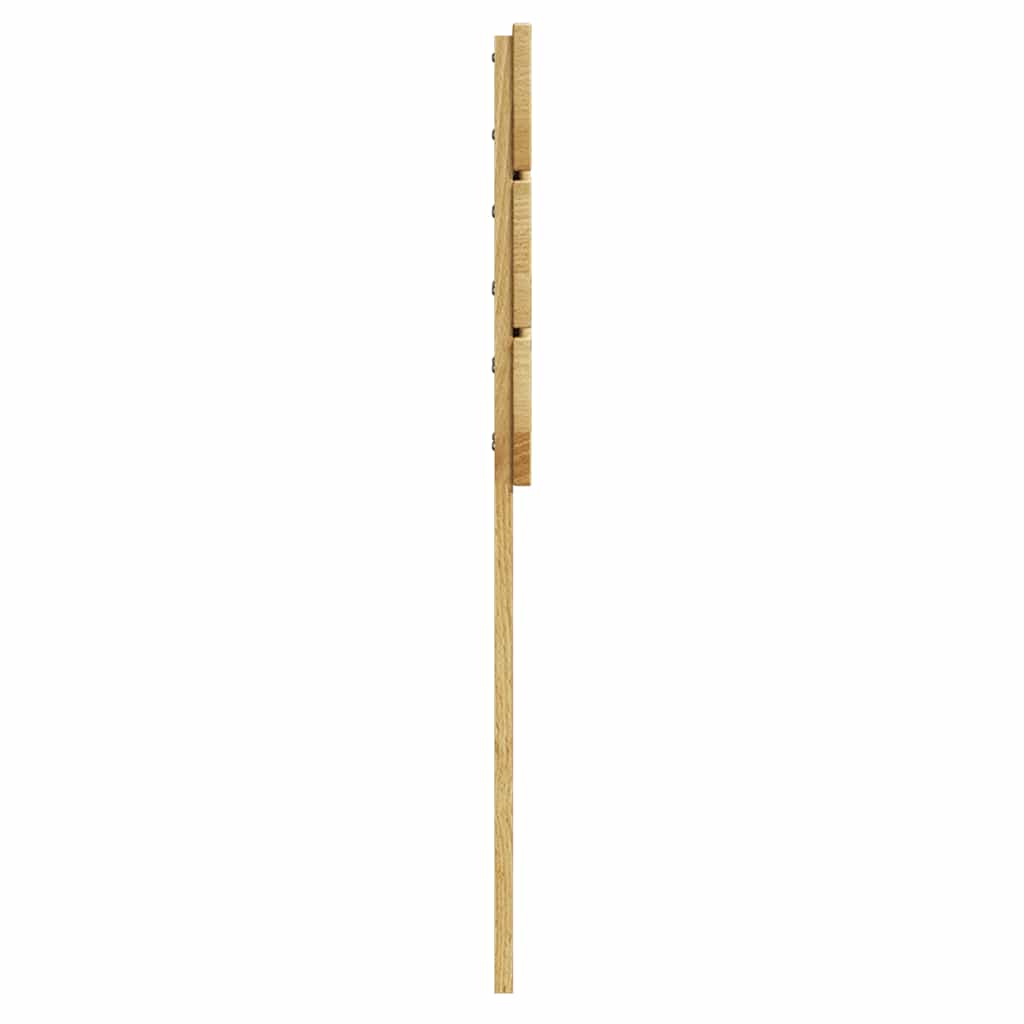 Testiera 80 cm in Legno Massello di Rovere | homemem39