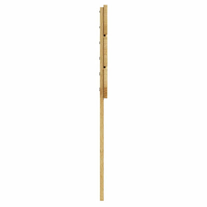 Testiera 80 cm in Legno Massello di Rovere | homemem39