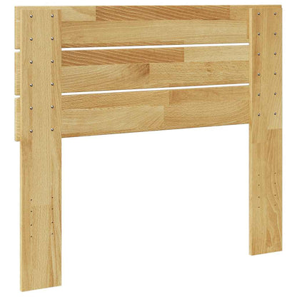 Testiera 80 cm in Legno Massello di Rovere | homemem39
