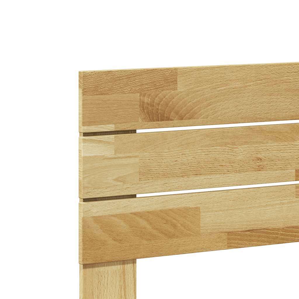 Testiera 80 cm in Legno Massello di Rovere | homemem39