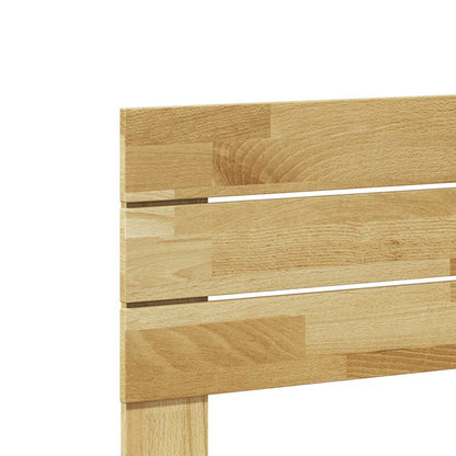 Testiera 80 cm in Legno Massello di Rovere | homemem39