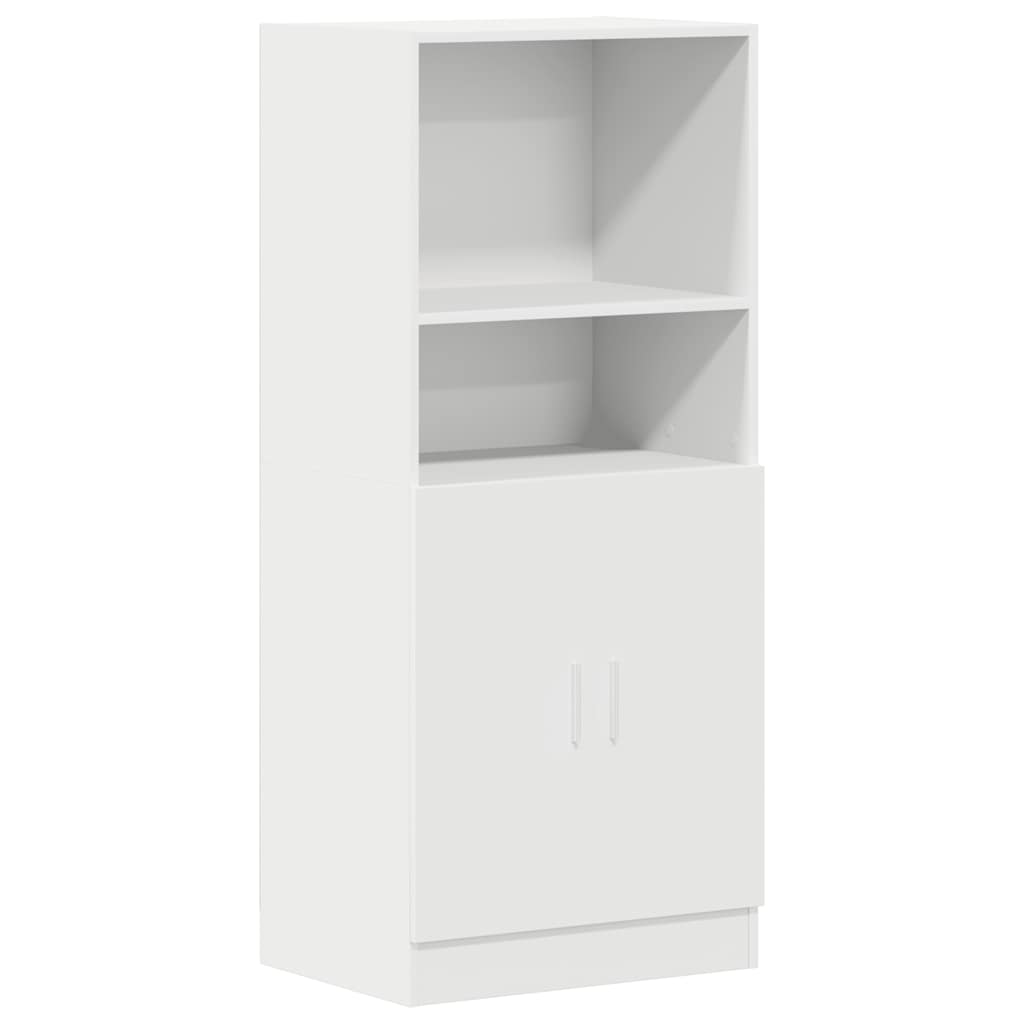 Set di Mobili da Cucina 2 pz Bianco in Truciolato | homemem39