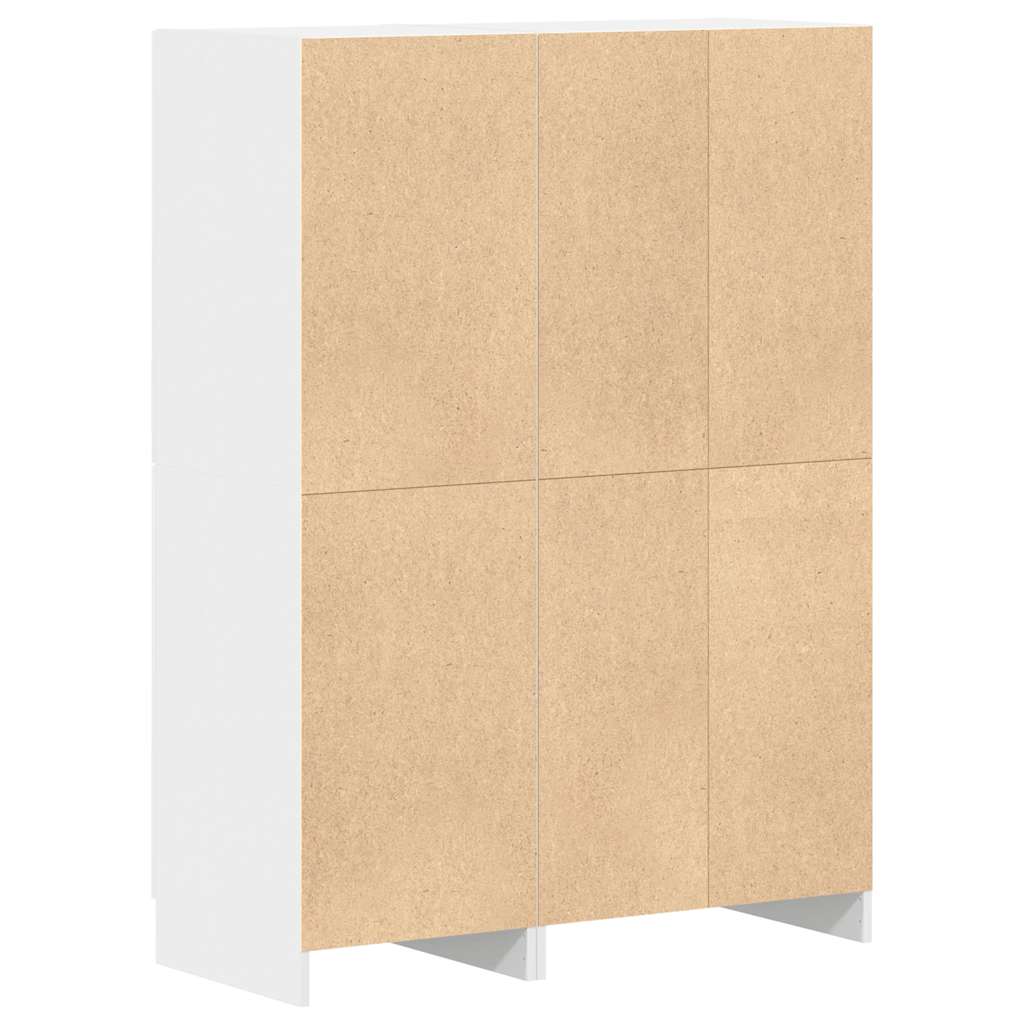Set di Mobili da Cucina 2 pz Bianco in Truciolato | homemem39