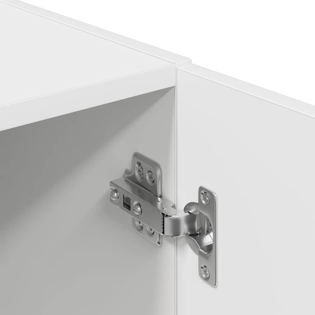 Set di Mobili da Cucina 2 pz Bianco in Truciolato | homemem39