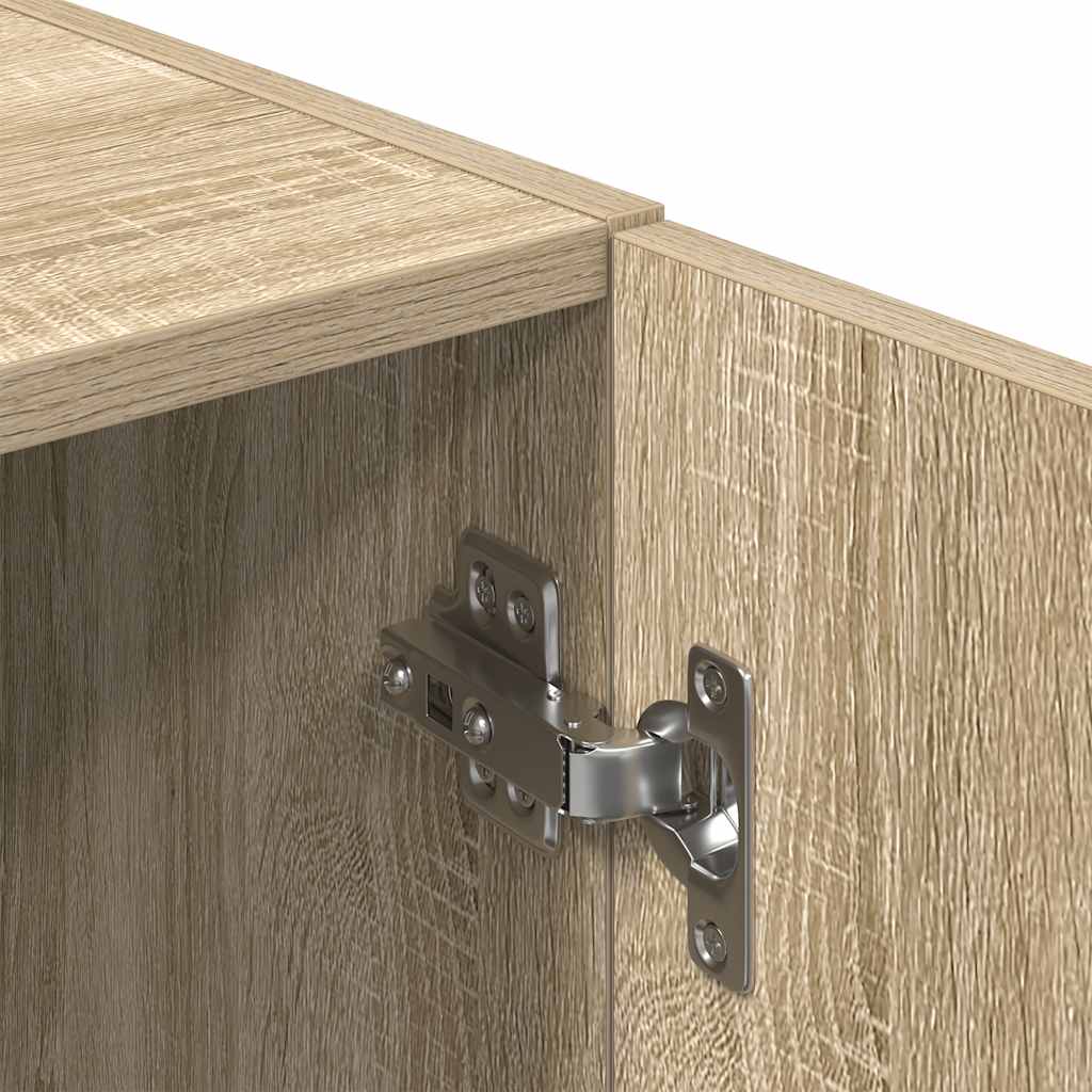 Set di Mobili da Cucina 2 pz Rovere Sonoma in Truciolato | homemem39