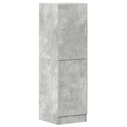 Set di Mobili da Cucina 2 pz Grigio Cemento in Truciolato | homemem39