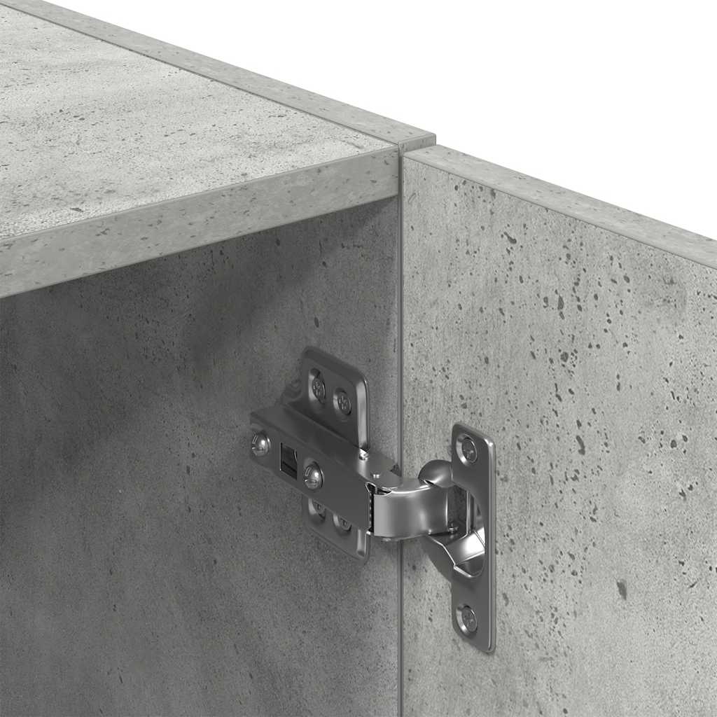 Set di Mobili da Cucina 2 pz Grigio Cemento in Truciolato | homemem39