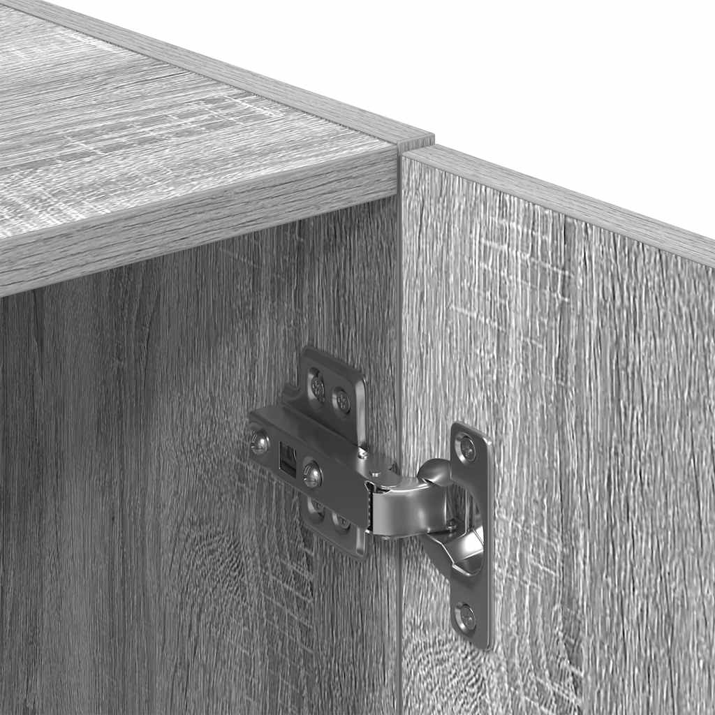 Set di Mobili da Cucina 2 pz Grigio Sonoma in Truciolato | homemem39