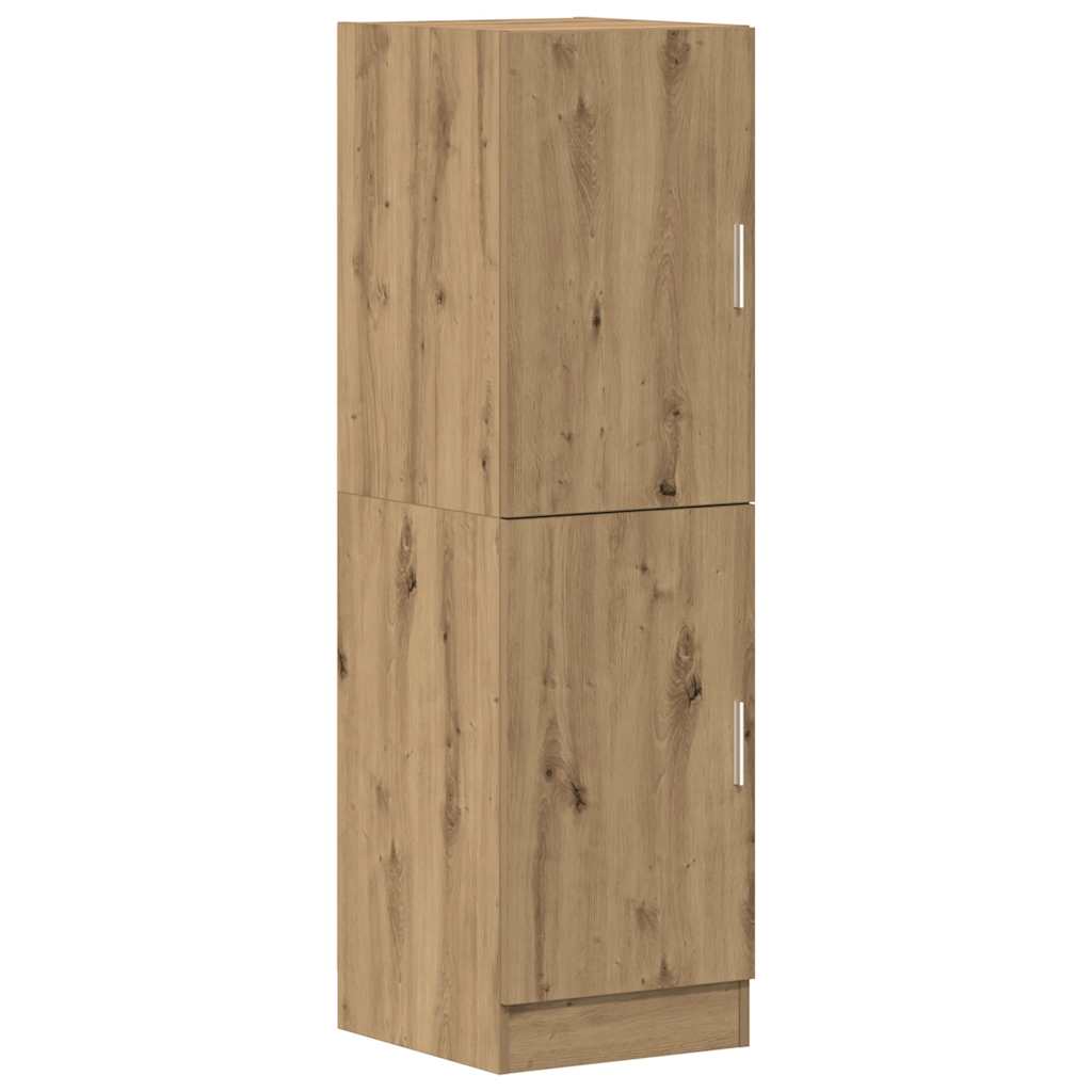 Set di Mobili da Cucina 2 pz Rovere Marrone in Truciolato | homemem39