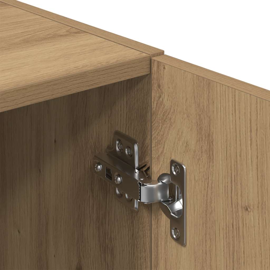 Set di Mobili da Cucina 2 pz Rovere Marrone in Truciolato | homemem39