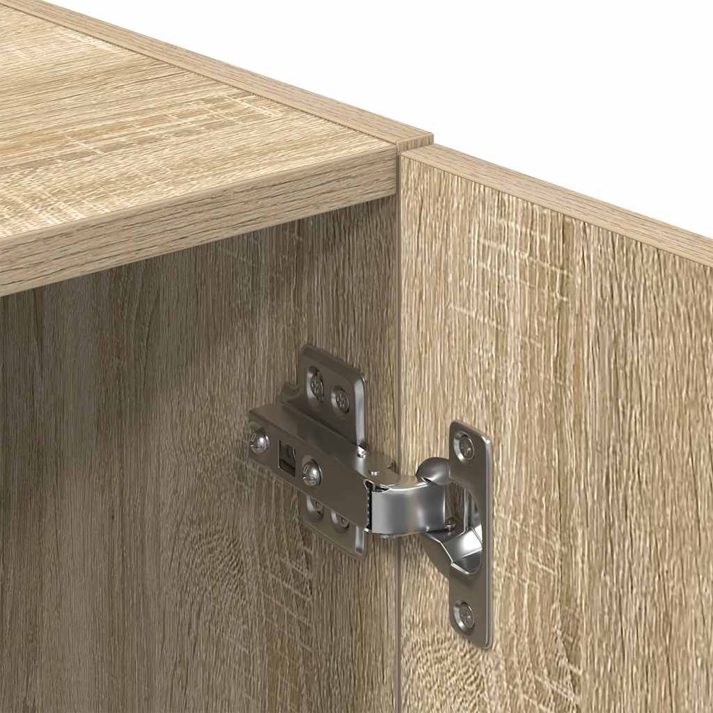 Set di Mobili da Cucina 3 pz Rovere Sonoma in Truciolato | homemem39