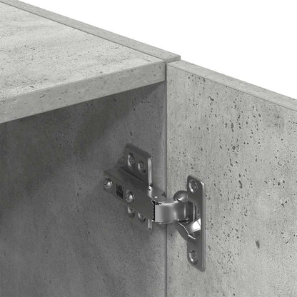 Set di Mobili da Cucina 3 pz Grigio Cemento in Truciolato | homemem39