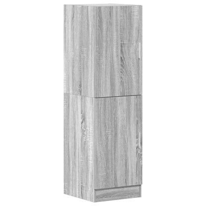 Set di Mobili da Cucina 3 pz Grigio Sonoma in Truciolato | homemem39