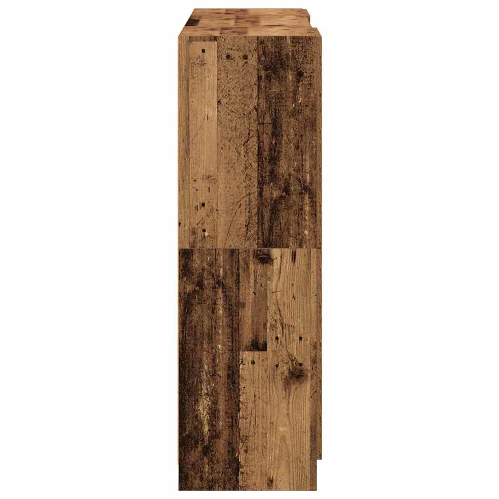 Set di Mobili da Cucina 3 pz Legno Antico in Truciolato | homemem39