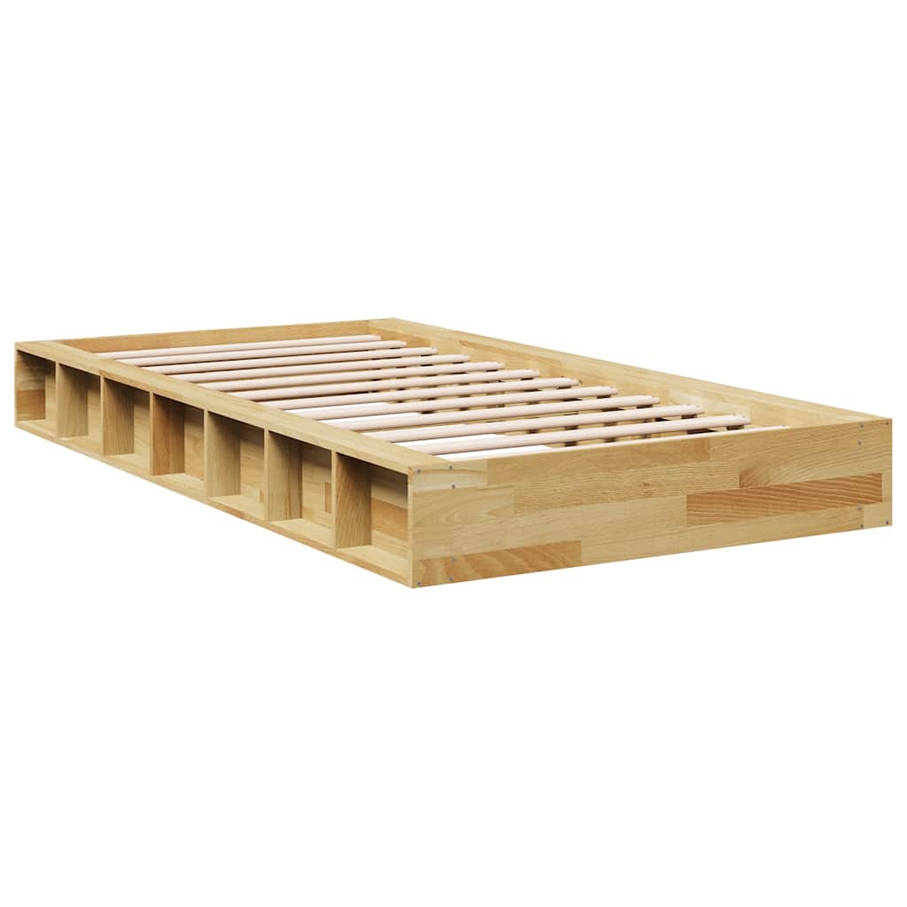 Struttura Letto Senza Materasso 90x200 cm in Legno Massello | homemem39