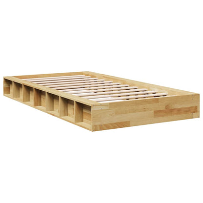 Struttura Letto Senza Materasso 90x200 cm in Legno Massello | homemem39