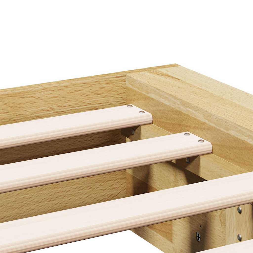 Struttura Letto Senza Materasso 90x200 cm in Legno Massello | homemem39