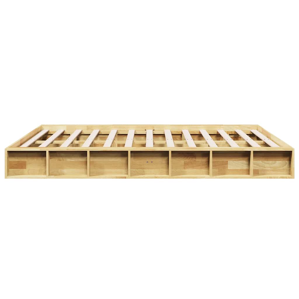 Struttura Letto Senza Materasso 160x200 cm in Legno di Rovere | homemem39