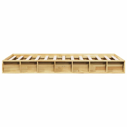 Struttura Letto Senza Materasso 90x190 cm in Legno di Rovere | homemem39