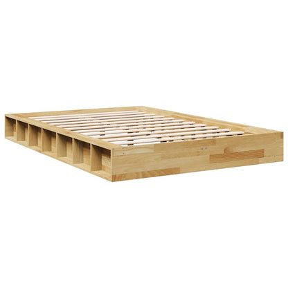 Struttura Letto Senza Materasso 120x190 cm in Legno di Rovere | homemem39