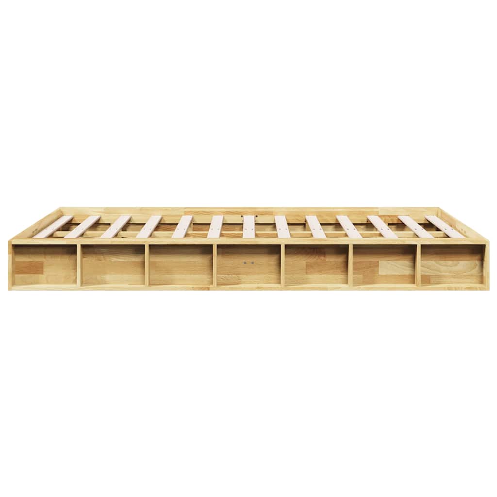 Struttura Letto Senza Materasso 120x190 cm in Legno di Rovere | homemem39