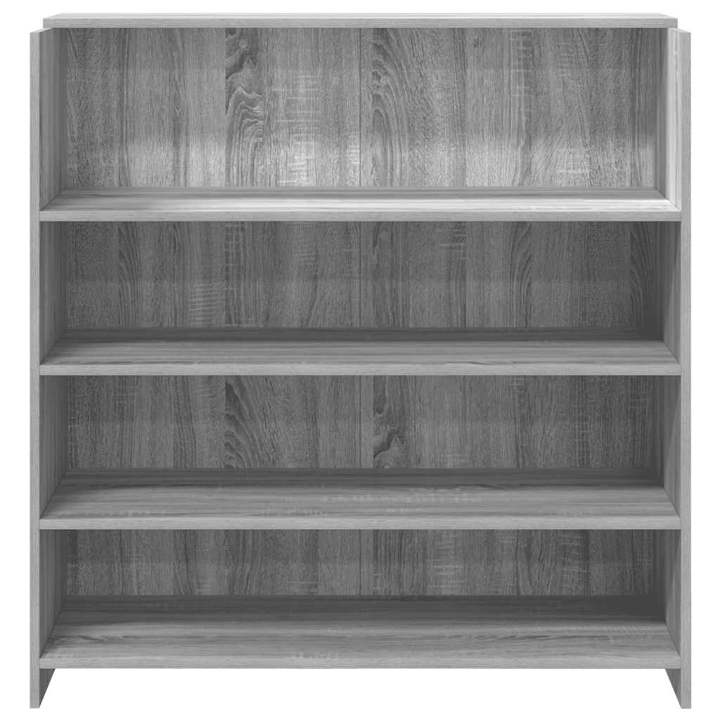 Banco Reception Grigio Sonoma 100x50x103,5 cm Legno Multistrato - homemem39