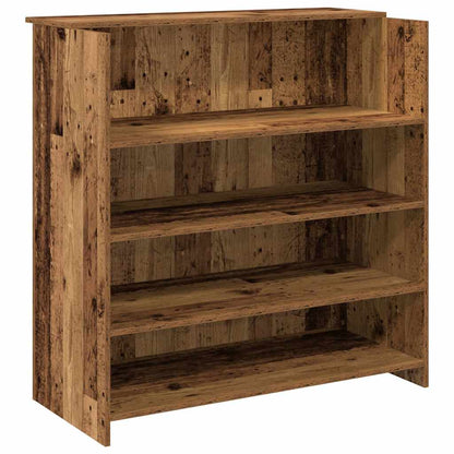 Banco Reception Legno Antico 100x50x103,5 cm Legno Multistrato