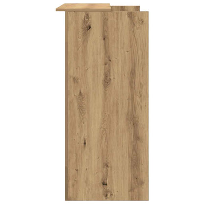 Banco Reception Rovere Artigianale 100x50x103,5cm in Truciolato - homemem39