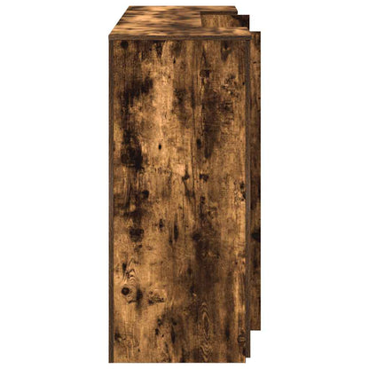 Banco Reception Rovere Fumo 180x50x103,5cm in Legno Multistrato