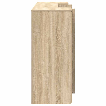 Banco Reception Rovere Sonoma 200x50x103,5 cm Legno Multistrato | homemem39