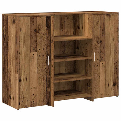 Banco Reception Legno Vecchio 135x50x103,5 cm Legno Multistrato - homemem39