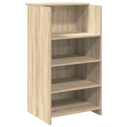 Banco Reception Rovere Sonoma 155x50x103,5 cm Legno Multistrato | homemem39