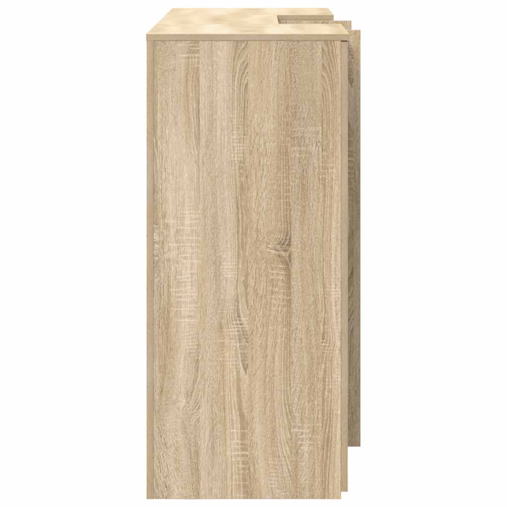 Banco Reception Rovere Sonoma 155x50x103,5 cm Legno Multistrato | homemem39