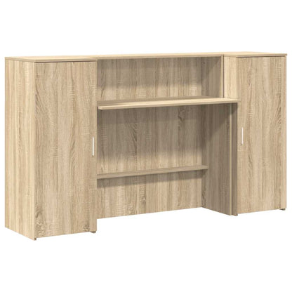 Banco Reception Rovere Sonoma 180x50x103,5 cm Legno Multistrato