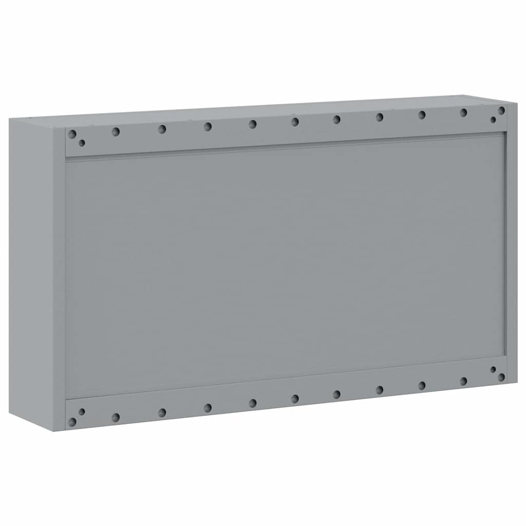 Mobile per attrezzi con blocco Nero e Grigio 100 x 20 x 55 cm | homemem39