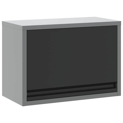 Mobile per attrezzi Nero e Grigio 50 x 25 x 35 cm | homemem39