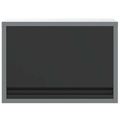 Mobile per attrezzi Nero e Grigio 50 x 25 x 35 cm | homemem39