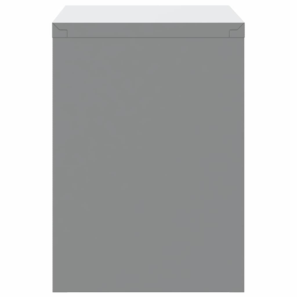 Mobile per attrezzi Rosso e Grigio 50 x 25 x 35 cm | homemem39