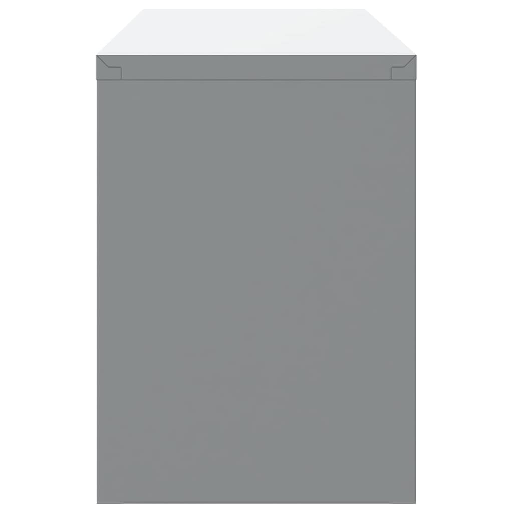 Mobile per attrezzi Rosso e Grigio 100 x 25 x 35 cm | homemem39
