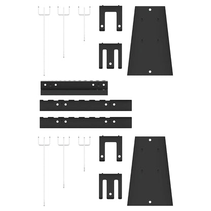 Pannello per attrezzi 3 pcs Grigio 150 x 1 x 80 cm