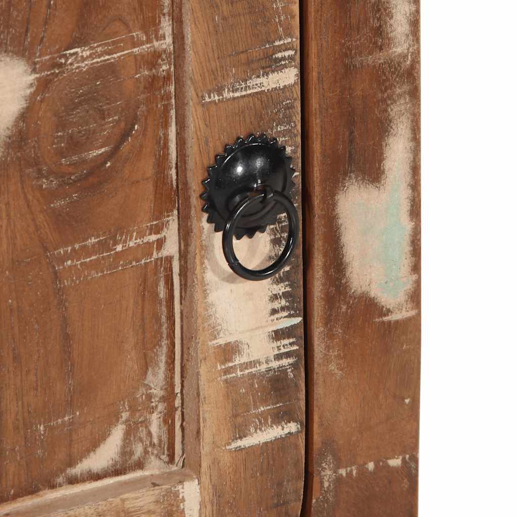 Comodini 2pz 40x32x46 cm in Legno Massello di Recupero - homemem39