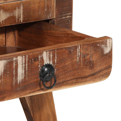 Comodini 2pz 37x32x50 cm in Legno Massello di Recupero - homemem39