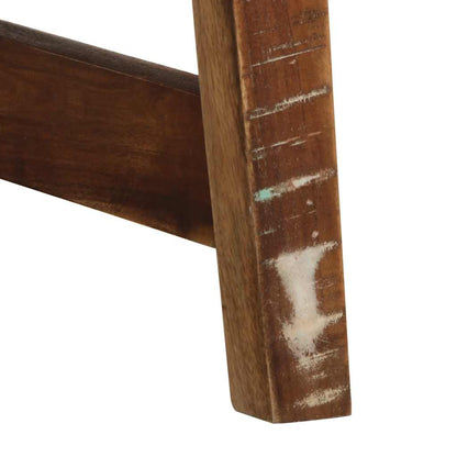 Tavolo Consolle 90x32x75 cm in Legno Massello di Recupero