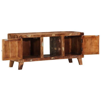 Mobile Porta TV 105x46x32 cm in Legno Massello di Recupero - homemem39