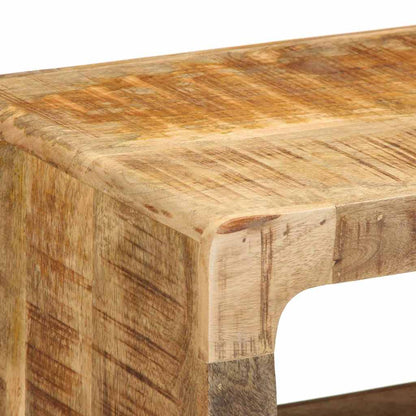 Mobile TV Marrone 60 x 30 x 25 cm Legno massello di mango