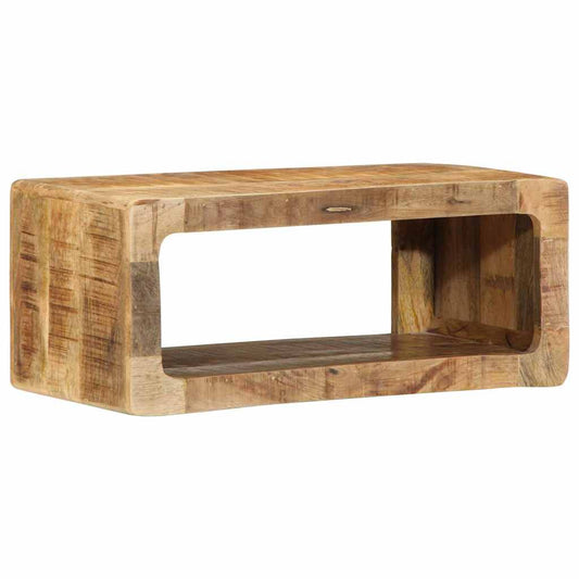 Mobile TV Marrone 60 x 30 x 25 cm Legno massello di mango